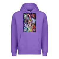 Purple monster high character Premium Hoodie - DesignPulse