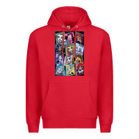 Red monster high character Premium Hoodie - DesignPulse
