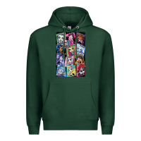 Sports Green monster high character Premium Hoodie - DesignPulse