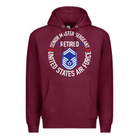 Senior Master Sergeant Retired Air Force Retirement Gifts T Shirt Premium Hoodie | Teevron