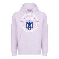 Lilac senior master sergeant retired air force retirement gifts t shirt Premium Hoodie - DesignPulse