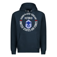 Navy senior master sergeant retired air force retirement gifts t shirt Premium Hoodie - DesignPulse