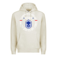 Oatmeal Heather senior master sergeant retired air force retirement gifts t shirt Premium Hoodie - DesignPulse