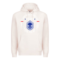 Pale Pink senior master sergeant retired air force retirement gifts t shirt Premium Hoodie - DesignPulse