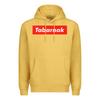 Antique Gold tabarnak quebec french canadian canada profanity sacre cuss premium t Premium Hoodie - DesignPulse