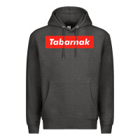 Charcoal Heather tabarnak quebec french canadian canada profanity sacre cuss premium t Premium Hoodie - DesignPulse