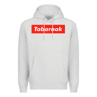 Dove Grey tabarnak quebec french canadian canada profanity sacre cuss premium t Premium Hoodie - DesignPulse