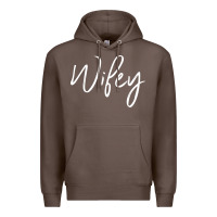Coffee wifey sweat(b) Premium Hoodie - DesignPulse