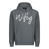 Rock wifey sweat(b) Premium Hoodie - DesignPulse