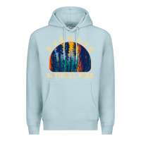 Blue Mist redwood national park california retro vintage cam Premium Hoodie - DesignPulse