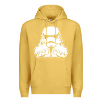 Antique Gold dark side knuckle starwars stormtrooper 2 Premium Hoodie - DesignPulse