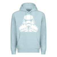 Blue Mist dark side knuckle starwars stormtrooper 2 Premium Hoodie - DesignPulse