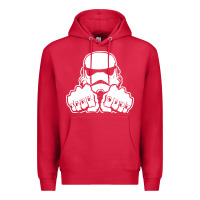 Cardinal dark side knuckle starwars stormtrooper 2 Premium Hoodie - DesignPulse