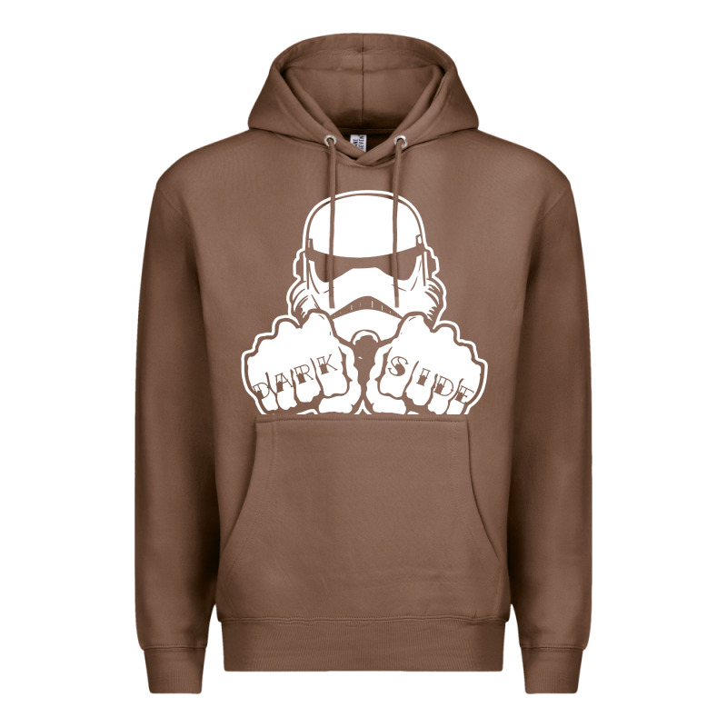 Dark Side Knuckle Starwars Stormtrooper 2 Premium Hoodie by DesignPulse | Teevron