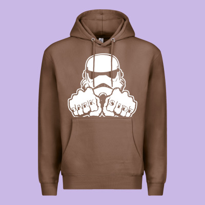 Dark Side Knuckle Starwars Stormtrooper 2 Premium Hoodie Designed By Designpulse