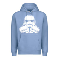 Colony Blue dark side knuckle starwars stormtrooper 2 Premium Hoodie - DesignPulse