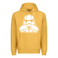 Mustard dark side knuckle starwars stormtrooper 2 Premium Hoodie - DesignPulse