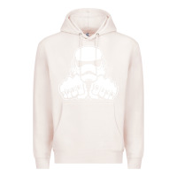 Pale Pink dark side knuckle starwars stormtrooper 2 Premium Hoodie - DesignPulse