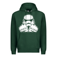 Sports Green dark side knuckle starwars stormtrooper 2 Premium Hoodie - DesignPulse
