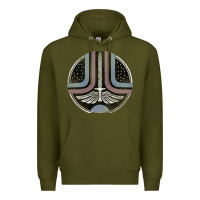 Army Green Starfighter (The Last Starfighter) Premium Hoodie - DesignPulse