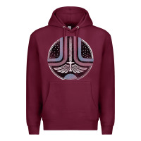 Burgundy Starfighter (The Last Starfighter) Premium Hoodie - DesignPulse