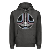 Charcoal Heather Starfighter (The Last Starfighter) Premium Hoodie - DesignPulse