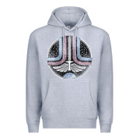Heather Grey Starfighter (The Last Starfighter) Premium Hoodie - DesignPulse