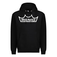 Black remo musical company Premium Hoodie - DesignPulse