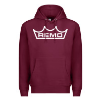 Burgundy remo musical company Premium Hoodie - DesignPulse