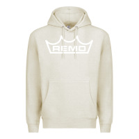 Oatmeal Heather remo musical company Premium Hoodie - DesignPulse