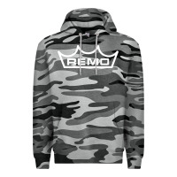 Slate Camo remo musical company Premium Hoodie - DesignPulse