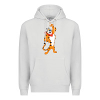 Dove Grey Frosted Flakes Tony The Tiger T Shirt Premium Hoodie - DesignPulse