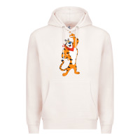Pale Pink Frosted Flakes Tony The Tiger T Shirt Premium Hoodie - DesignPulse