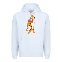 White Frosted Flakes Tony The Tiger T Shirt Premium Hoodie - DesignPulse