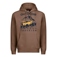 Chestnut traveler Premium Hoodie - DesignPulse