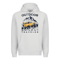 Dove Grey traveler Premium Hoodie - DesignPulse