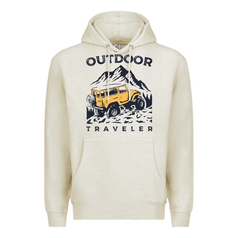 Traveler Premium Hoodie by DesignPulse | Teevron