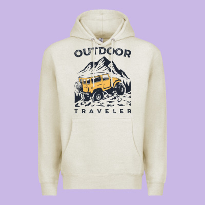 Traveler Premium Hoodie Designed By Designpulse