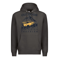 Smoke traveler Premium Hoodie - DesignPulse