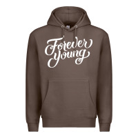 Coffee forever young Premium Hoodie - DesignPulse