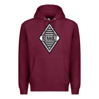 Burgundy renault old Premium Hoodie - DesignPulse