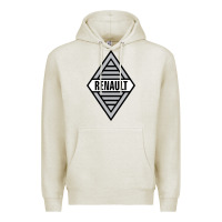 Oatmeal Heather renault old Premium Hoodie - DesignPulse