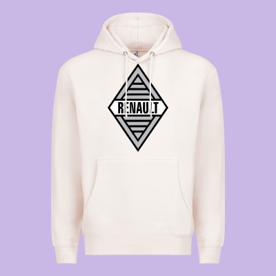Renault Old Premium Hoodie Designed By Designpulse