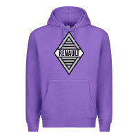 Purple renault old Premium Hoodie - DesignPulse