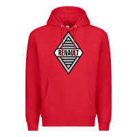 Red renault old Premium Hoodie - DesignPulse
