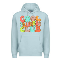 Blue Mist cool teachers club funny smile teachers club squad t shirt Premium Hoodie - DesignPulse