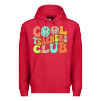 Cardinal cool teachers club funny smile teachers club squad t shirt Premium Hoodie - DesignPulse