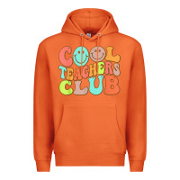 Carrot cool teachers club funny smile teachers club squad t shirt Premium Hoodie - DesignPulse
