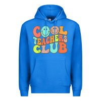 True Royal cool teachers club funny smile teachers club squad t shirt Premium Hoodie - DesignPulse