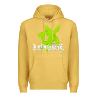 Antique Gold D GENERATION X, D GENERATION X vinatge, D GENERATION X art, D GENERATI Premium Hoodie - DesignPulse